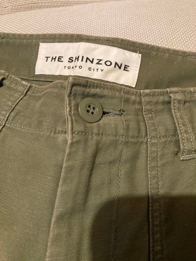 THE SHINZONE ウォッシュドベイカーパンツ　24SS