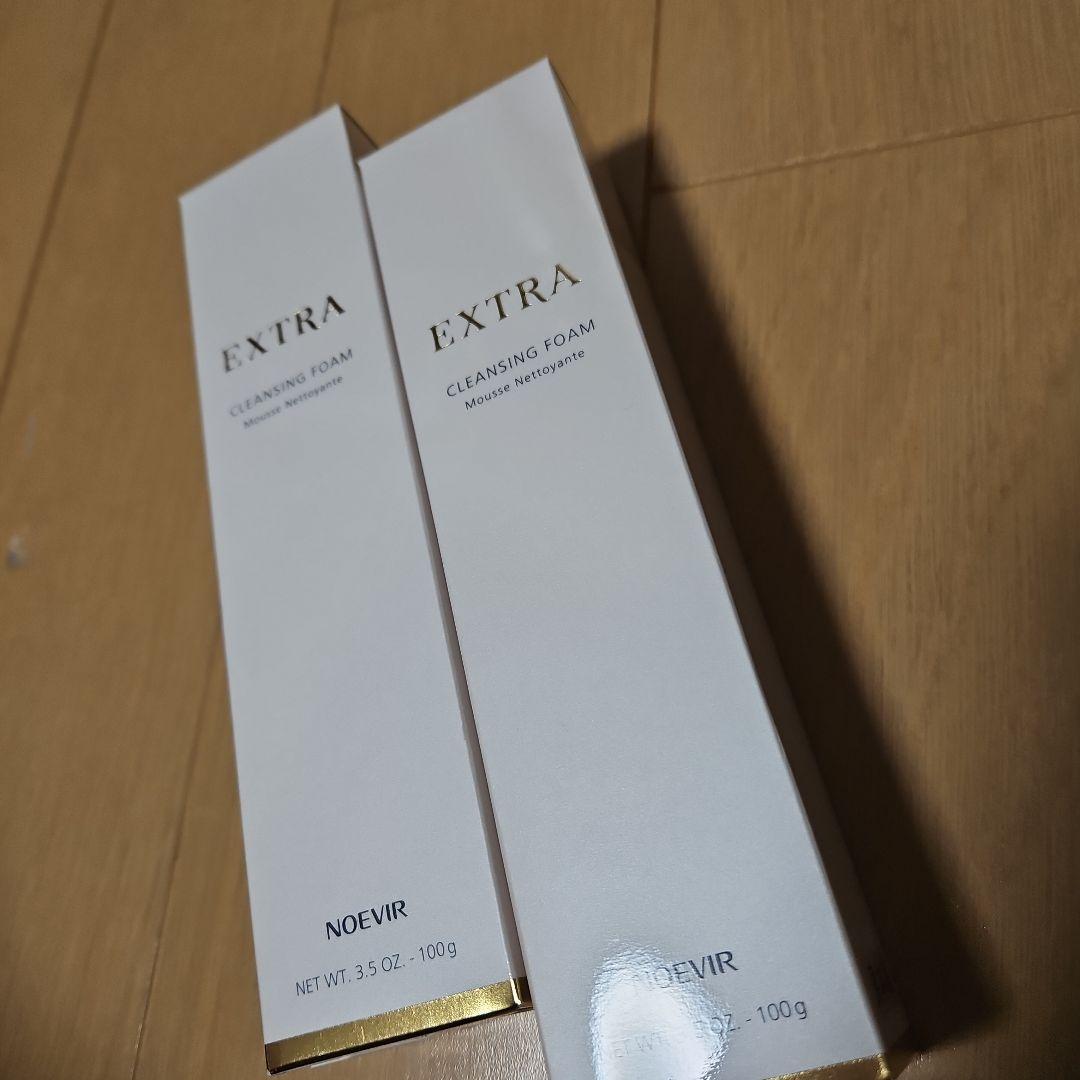 2個NOEVIR EXTRA CLEANSING FOAM 100g