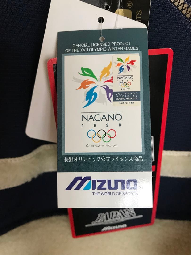 長野オリンピック 1998年　新品タグ付き公式ジャンパー　Mサイズ　スキーウェア