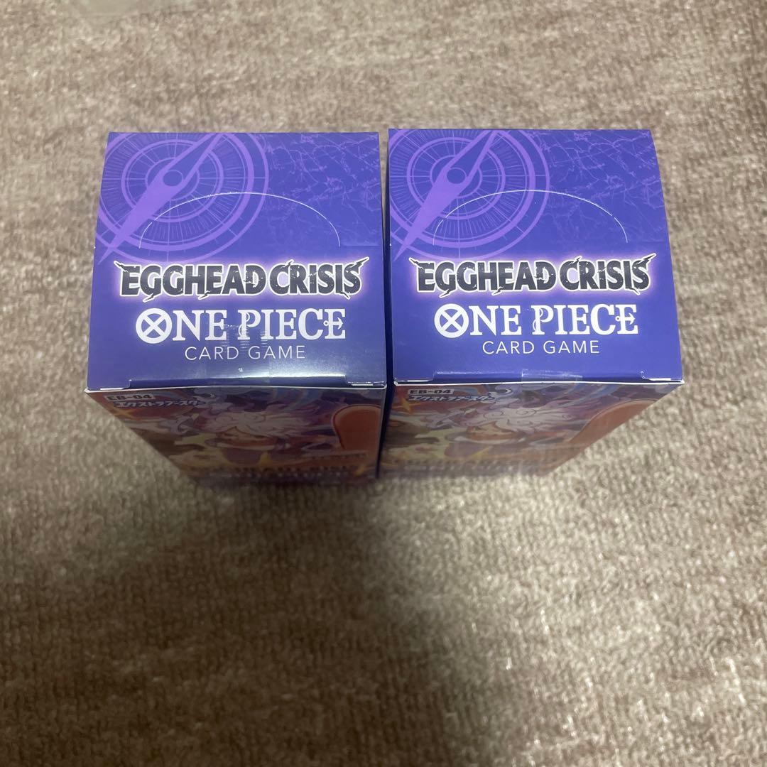 ワンピースカード EGGHEAD CRISIS 2箱 エッグヘッドクライシス ②