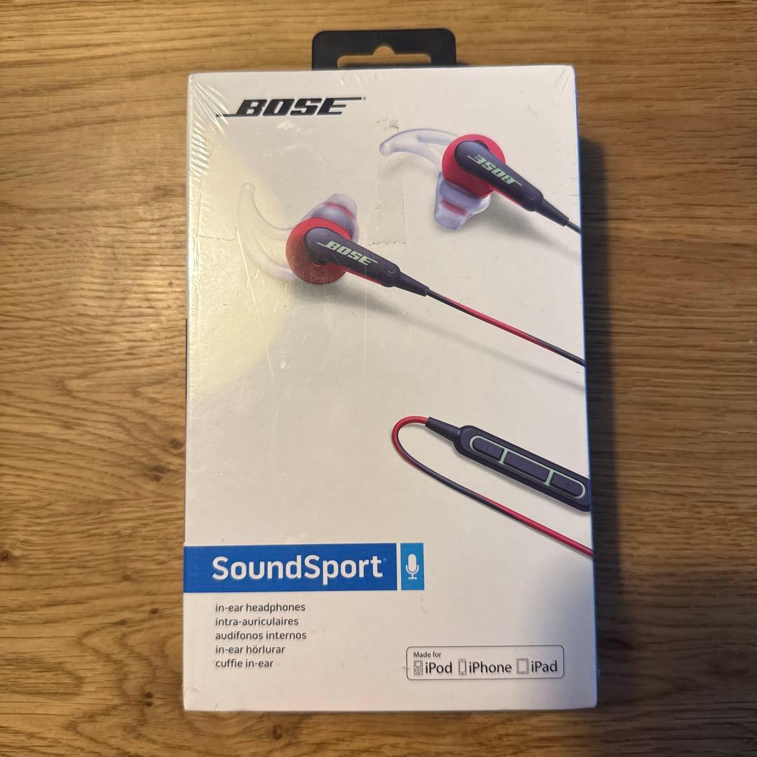 【新品・未使用】Bose有線イヤホン SoundSport【正規品】