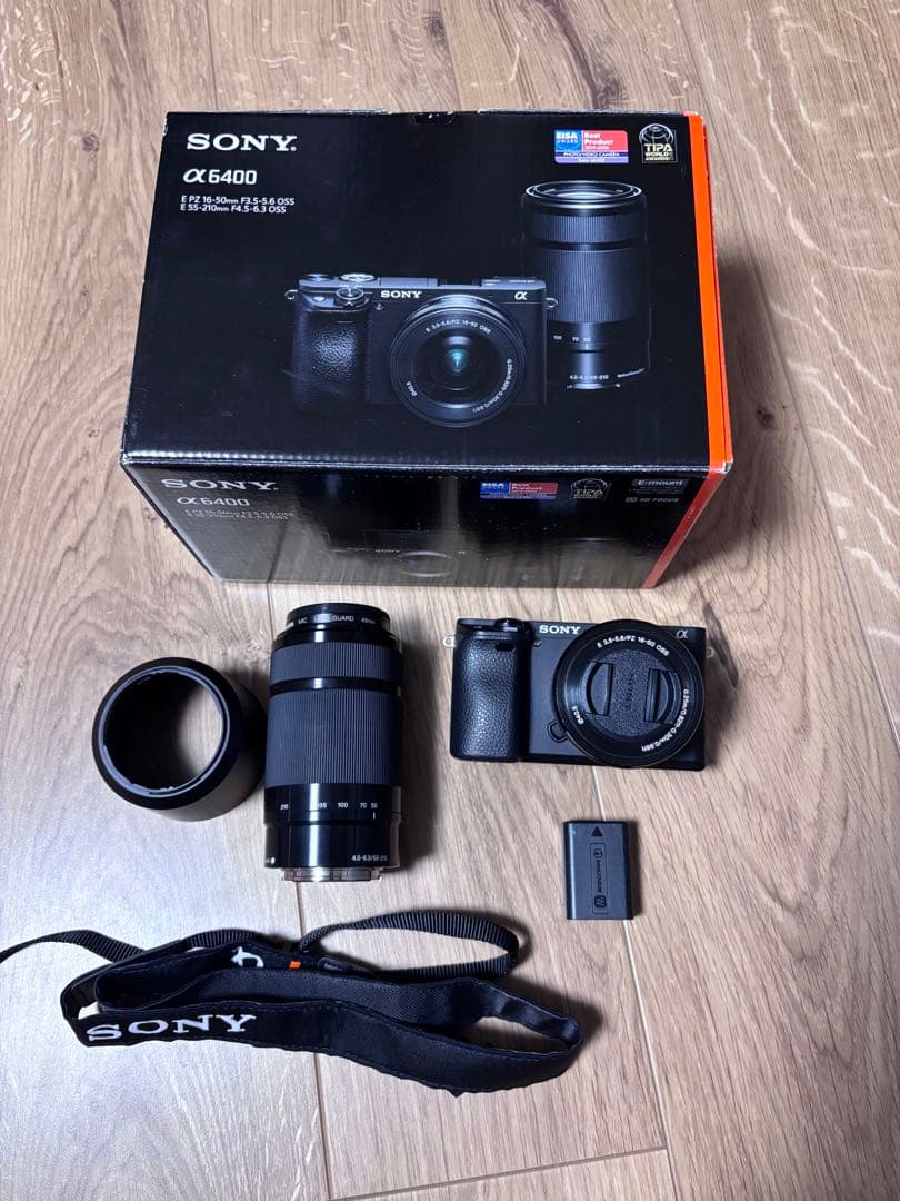 SONY α6400 ダブルレンズキット ミラーレスカメラ