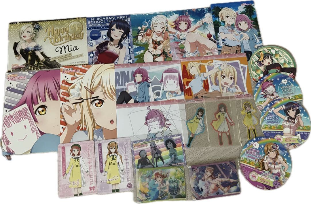 ラブライブ　グッズ　プロカ　μ's Aqours Liella! 虹ヶ咲