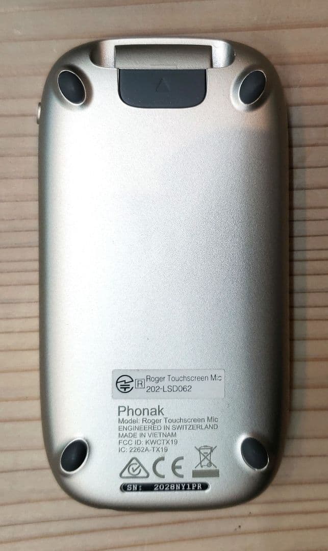 フォナック☆ロジャー タッチスクリーンマイク