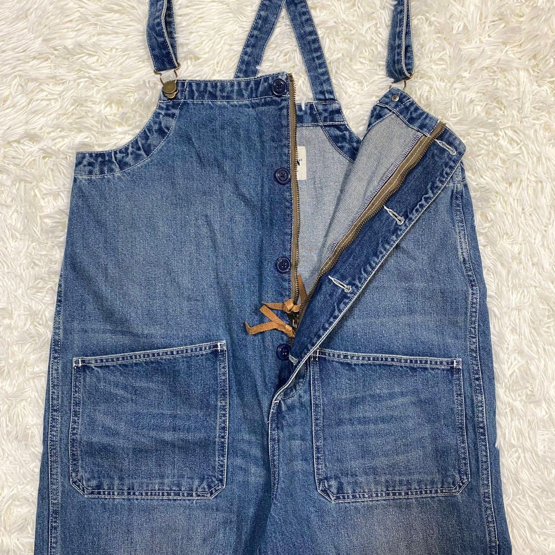 完売品✨HOUSTON デニム デッキパンツ オーバーオール