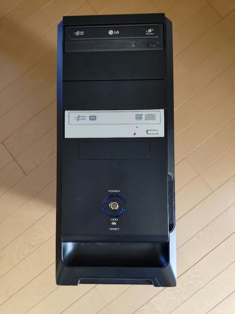 自作ATX core2 Quad　HDD無し