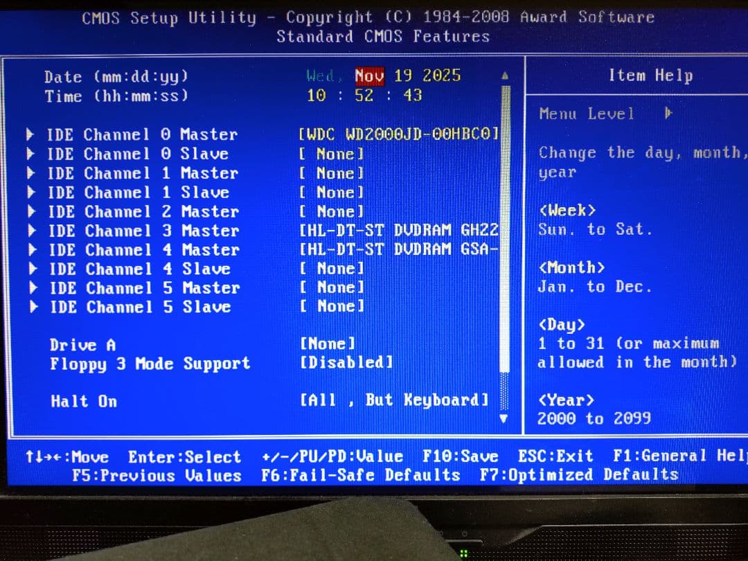 自作ATX core2 Quad　HDD無し