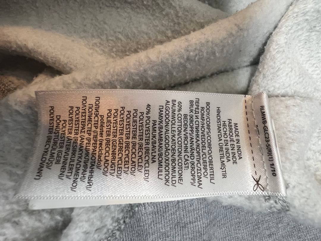 Polo Ralph Lauren グレー クルーネックトレーナー L