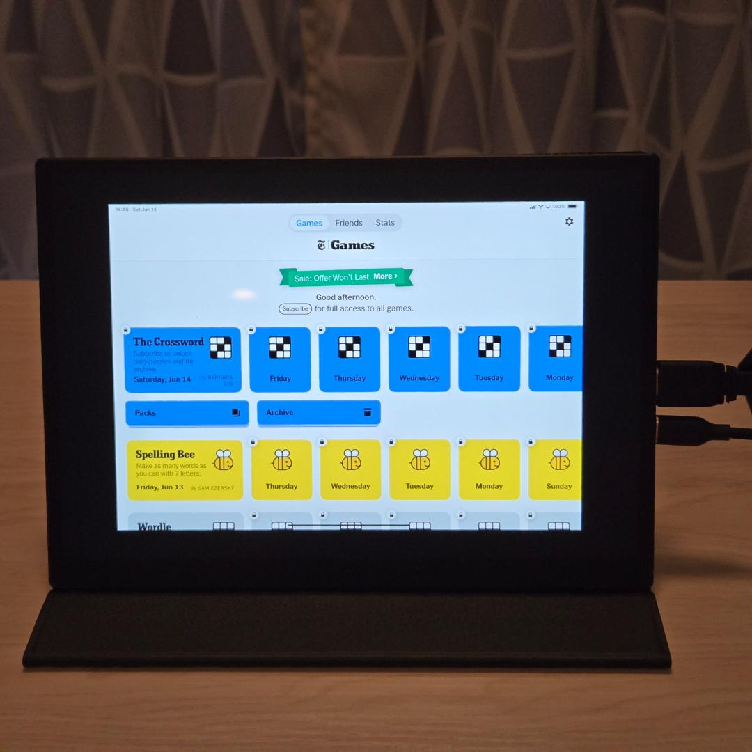 ディスプレイ・モニター本体 Intehill T10PA Mobile Monitor 10.5\"