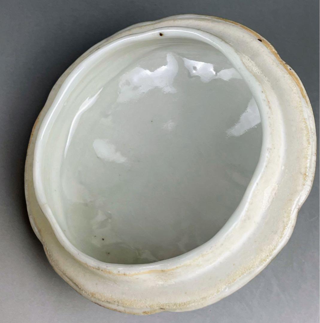 【訳あり】オールドニッポン バラ紋 ビスケットジャー クッキージャー 金盛り