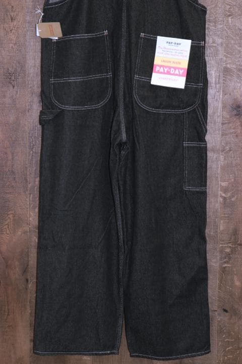 PAYDAY ペイデイ 40s デニム オーバーオール サロペット 40 黒