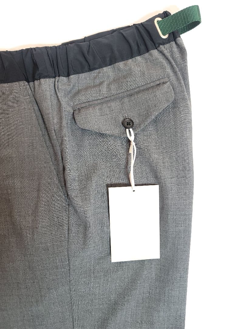 【新品未使用】kolor BEACON  /イージースラックス/グレー/サイズ3