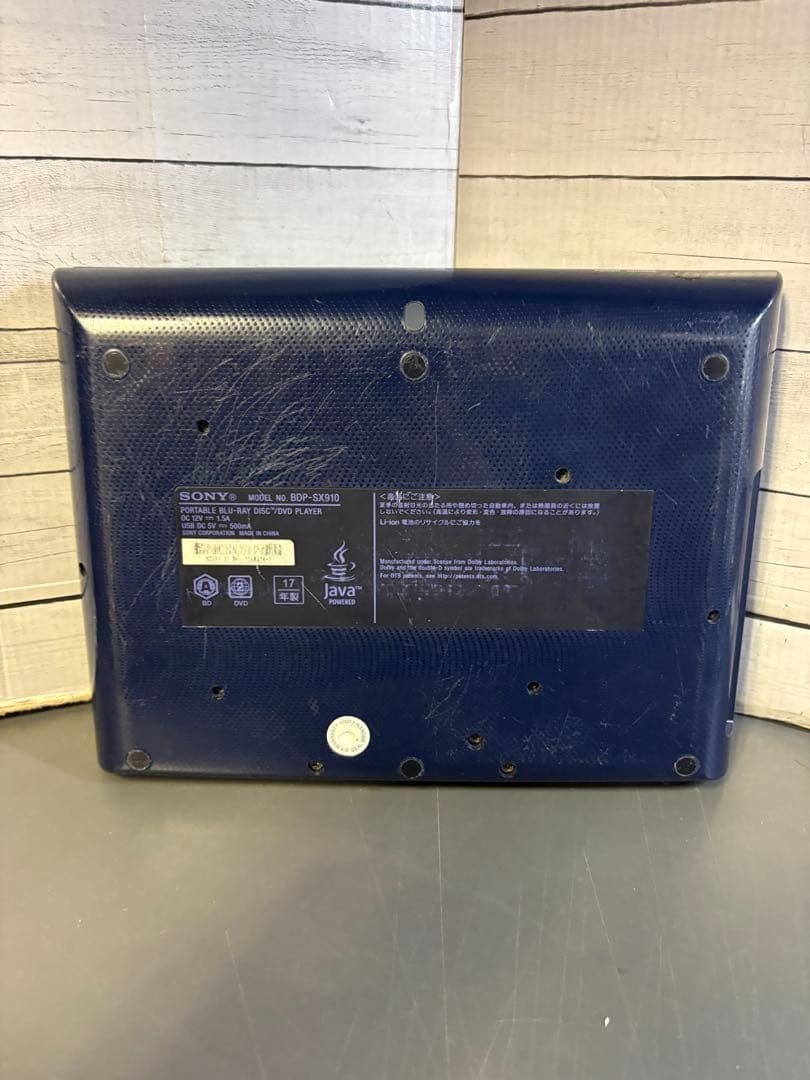 SONY DVDプレイヤー BDP-SX910