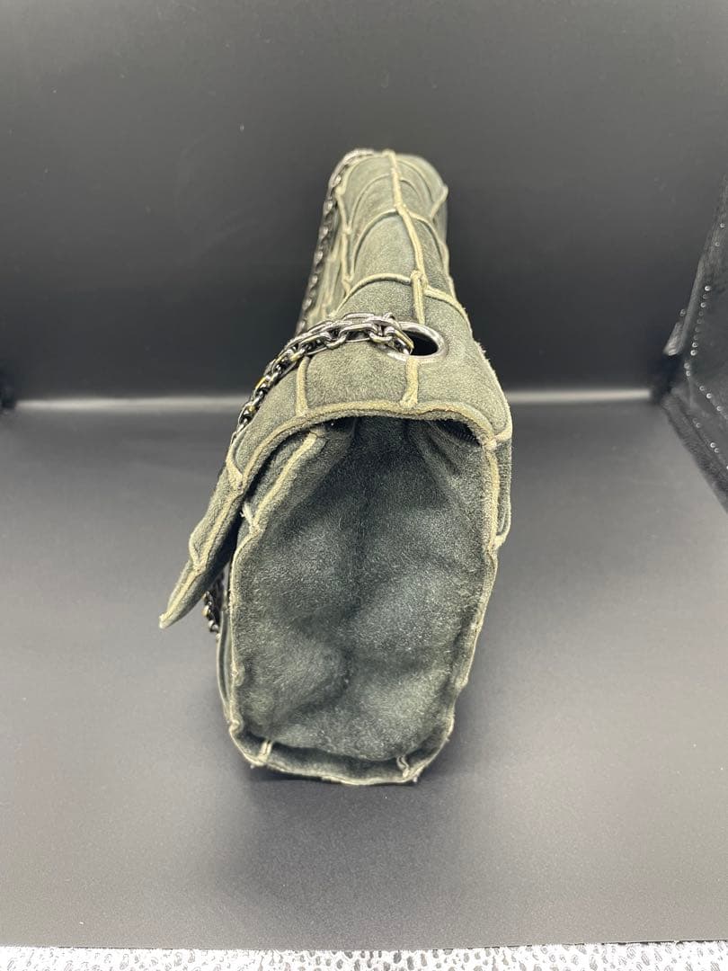 CHANEL シャネル　ムートン　チェーン　バッグ