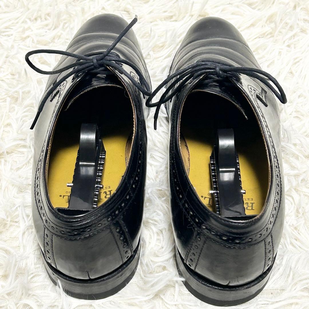 良品✨リーガル インペリアルグレード プレーントゥ ブラック2785 25.5㎝