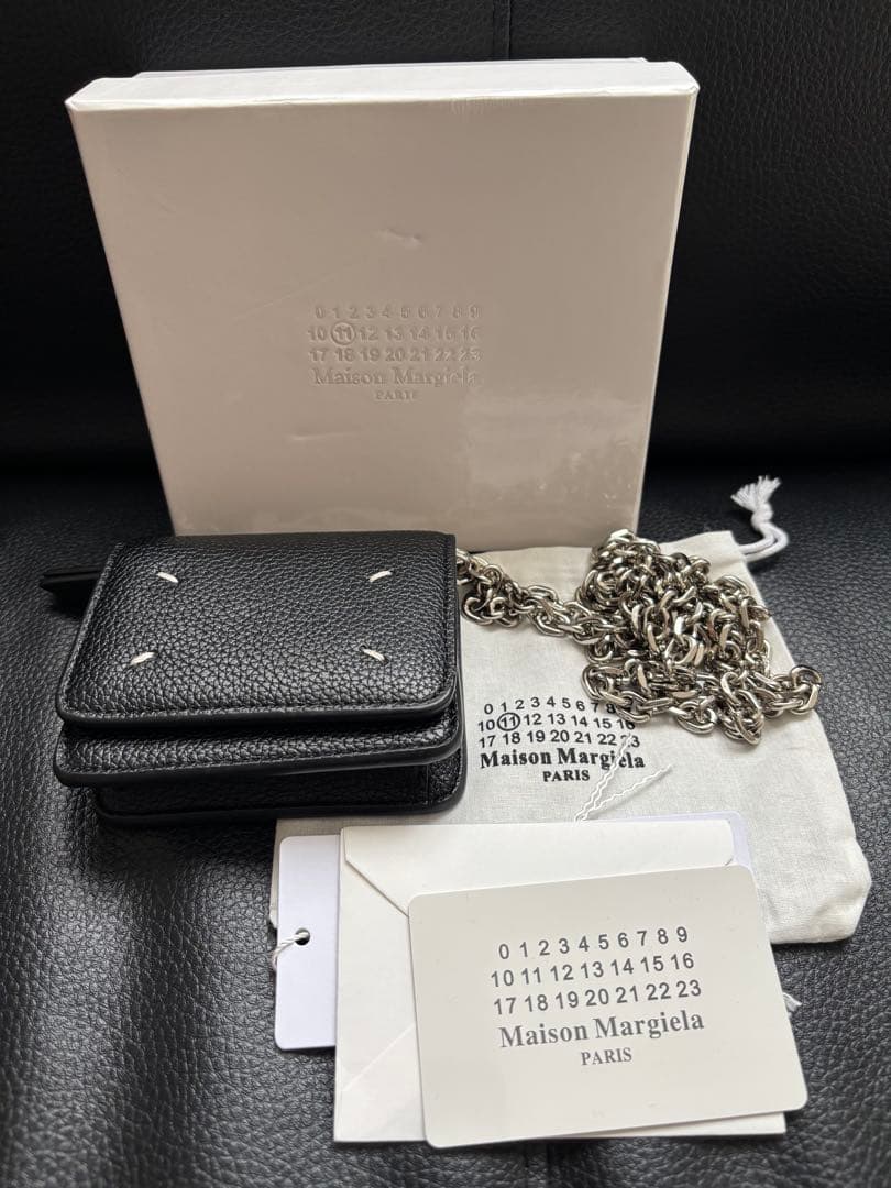 Maison Margiela ブラック ウォレットチェーン