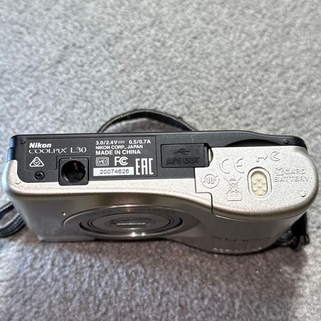 ☆動作OK Nikon coolpix L30 乾電池式
