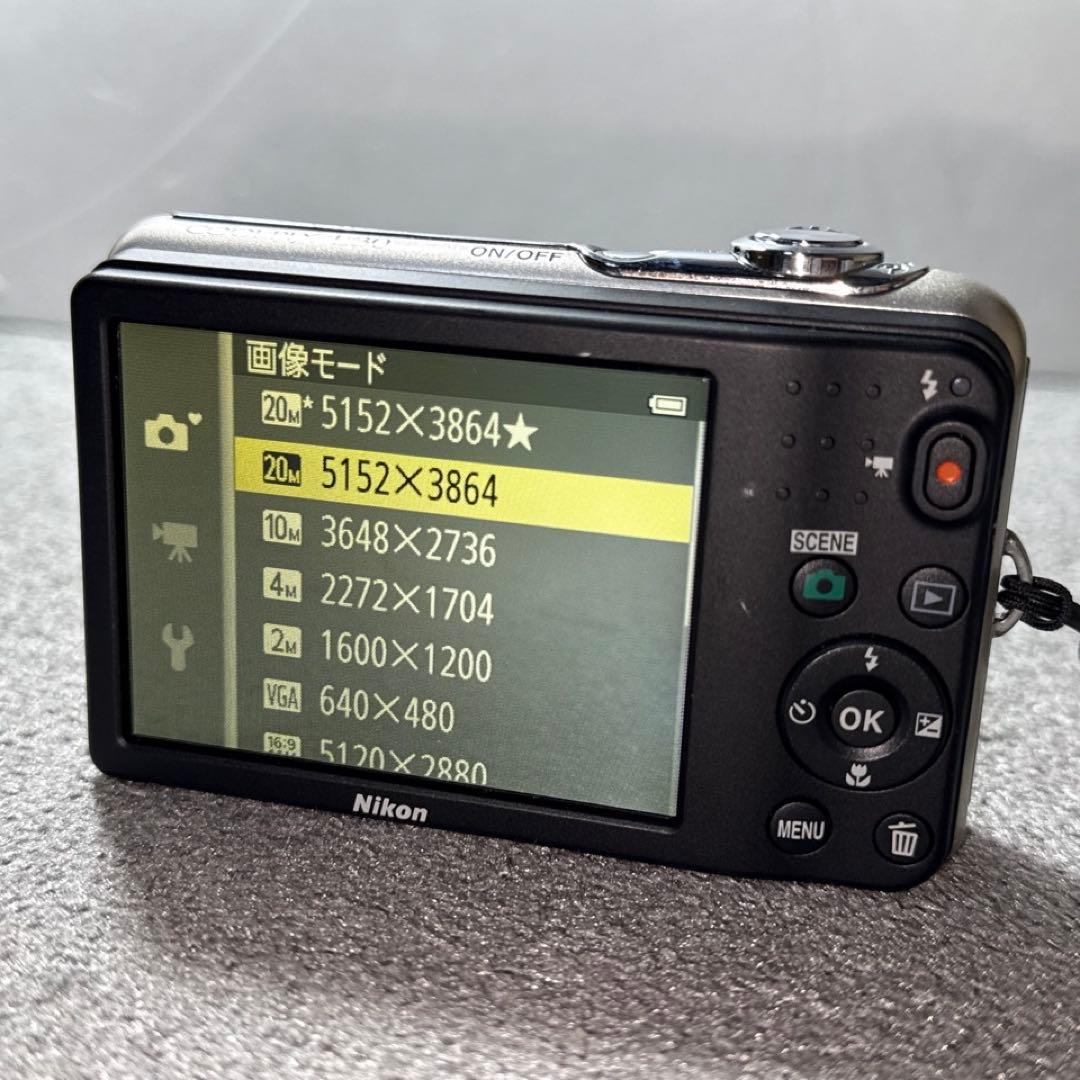☆動作OK Nikon coolpix L30 乾電池式