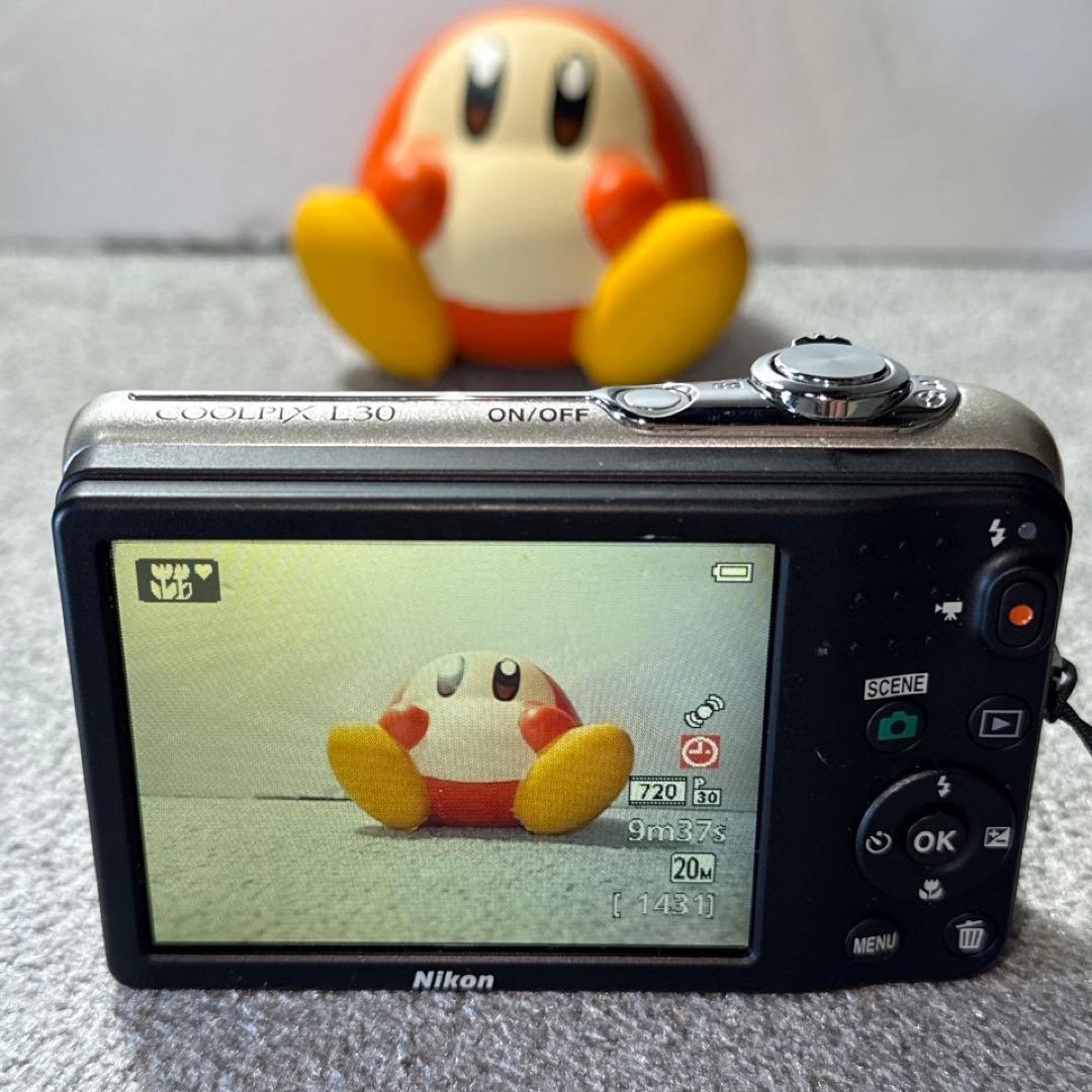☆動作OK Nikon coolpix L30 乾電池式