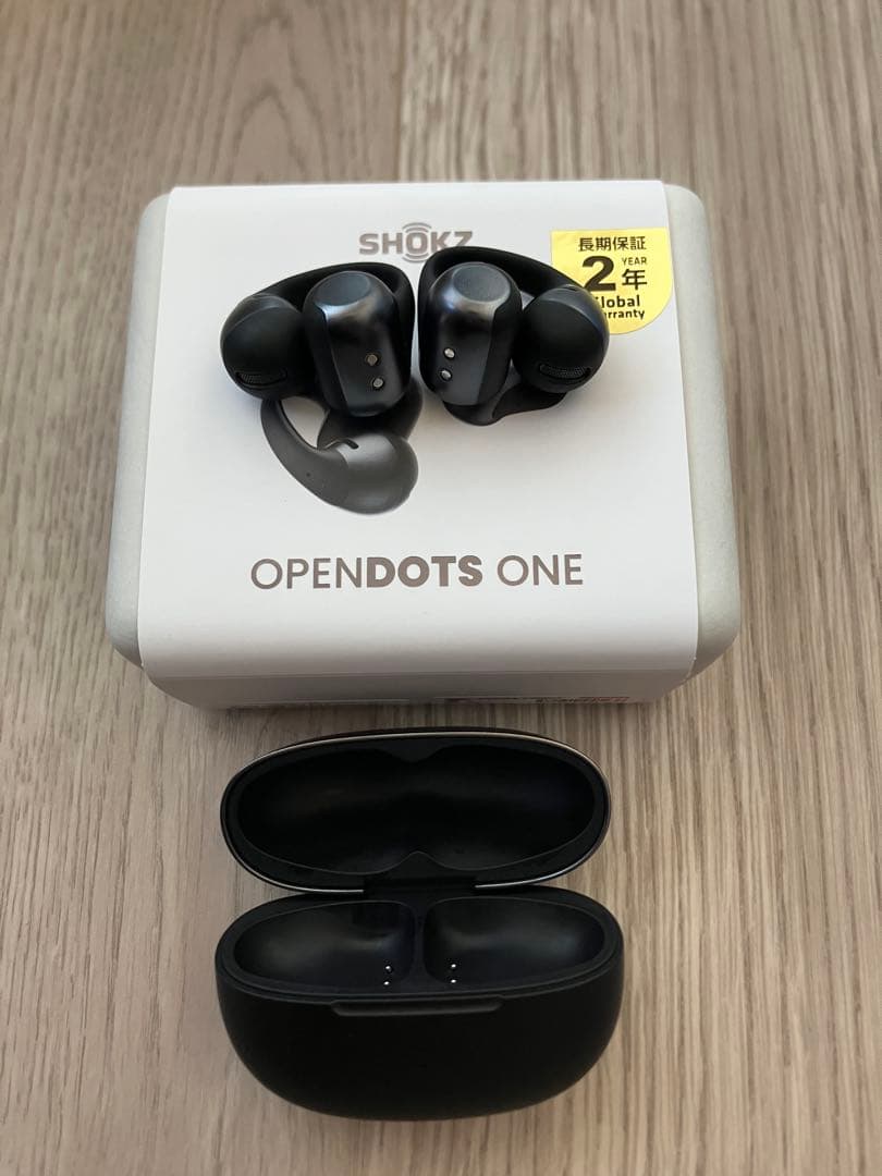 【美品】 Shokz OpenDots ONE イヤーカフ ワイヤレスイヤホン
