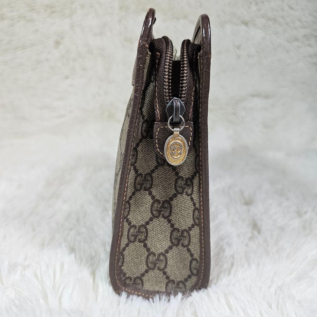 GUCCI グッチ　セカンド/クラッチバッグ　GG柄　PVC　オールドグッチ
