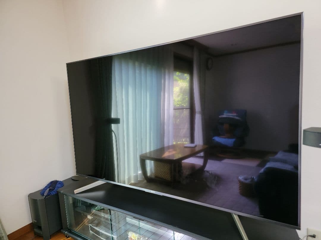 【こばとも】【ジャンク】SONY　75インチテレビ　75X8500F