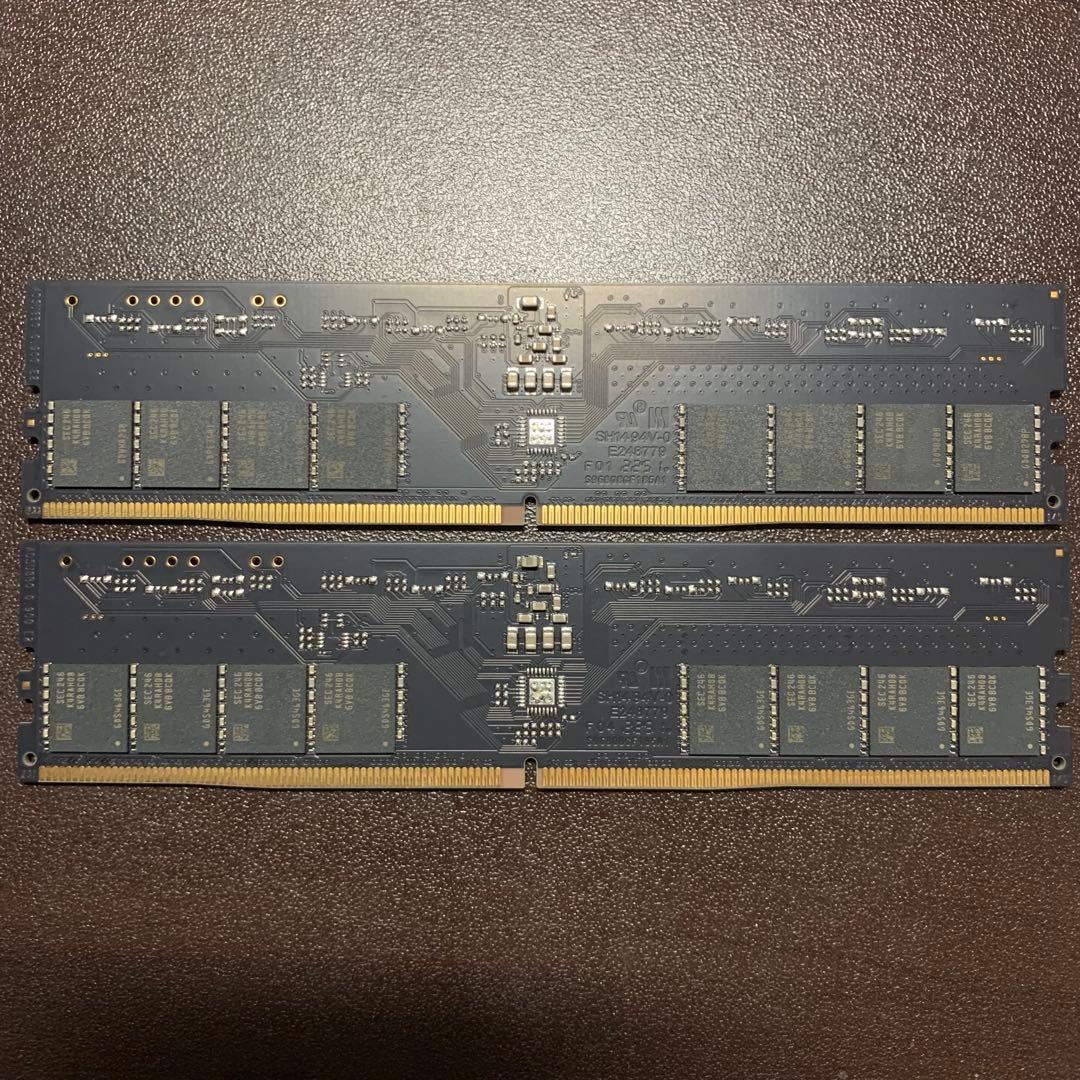 ADATA DDR5 64GB 32GBx2 メモリ