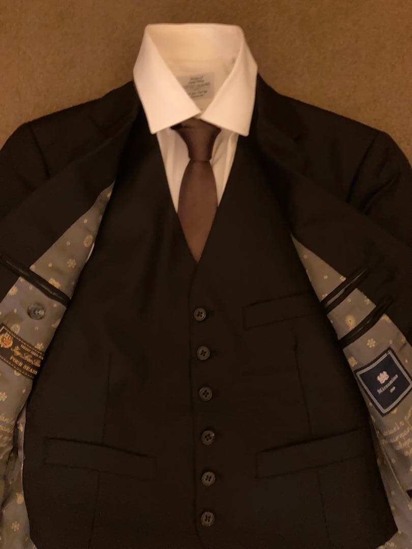 【3Pスーツ】Mitsumine・ミツミネ×Loro piana・ロロピアーナ