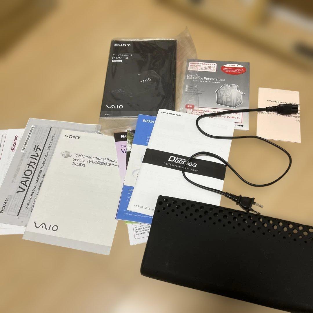 Sony VAIO typeP ノートPC 本体 VPCP11AKJ