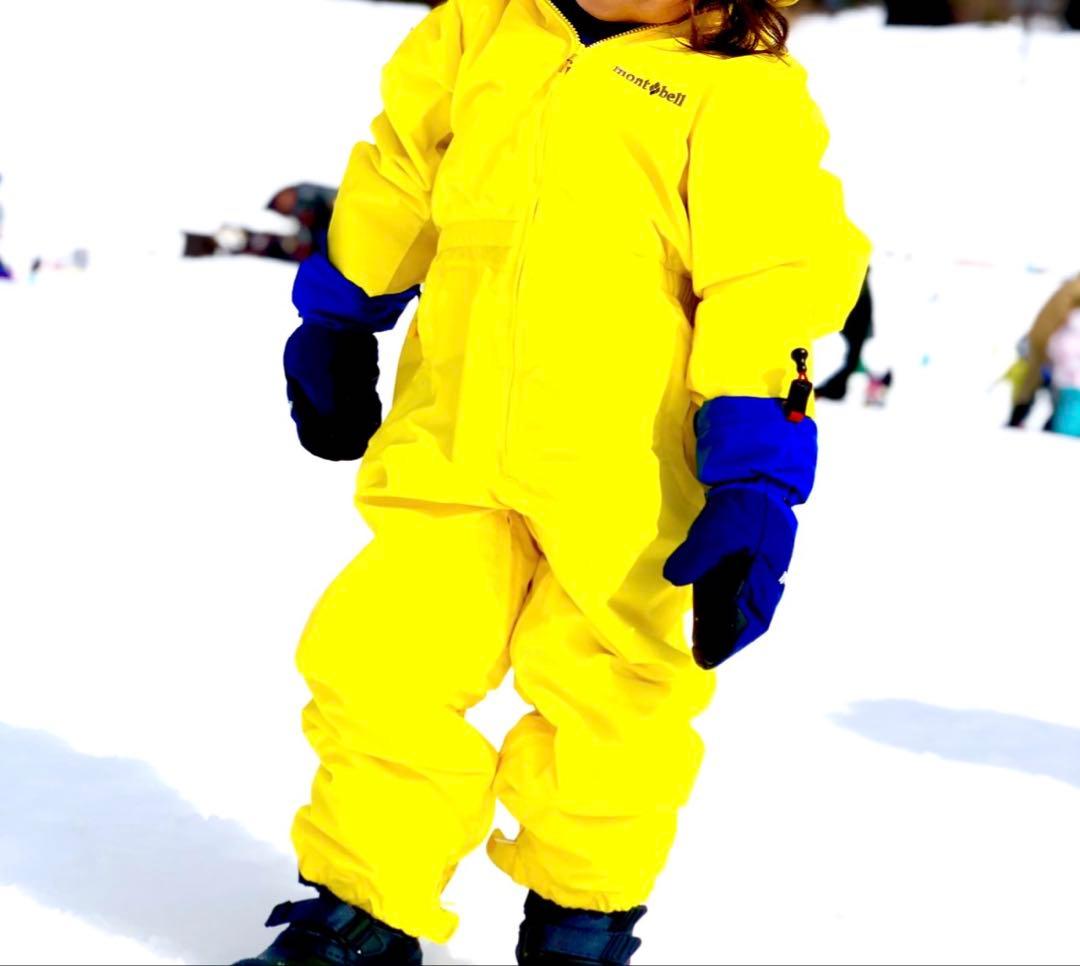 mont-bellモンベル キッズ スノーウェア ジャンプスーツ 110 スキー