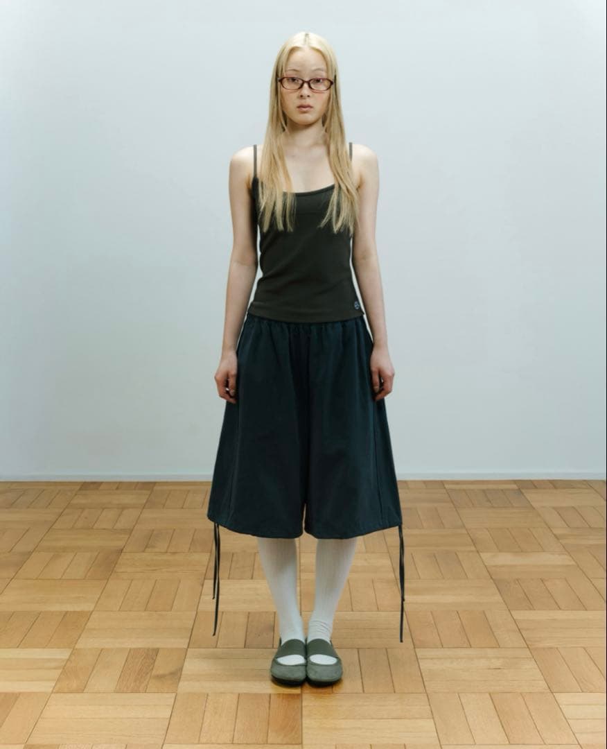 パンツ Coyseio 038 LINE COTTON SHORTS NAVY