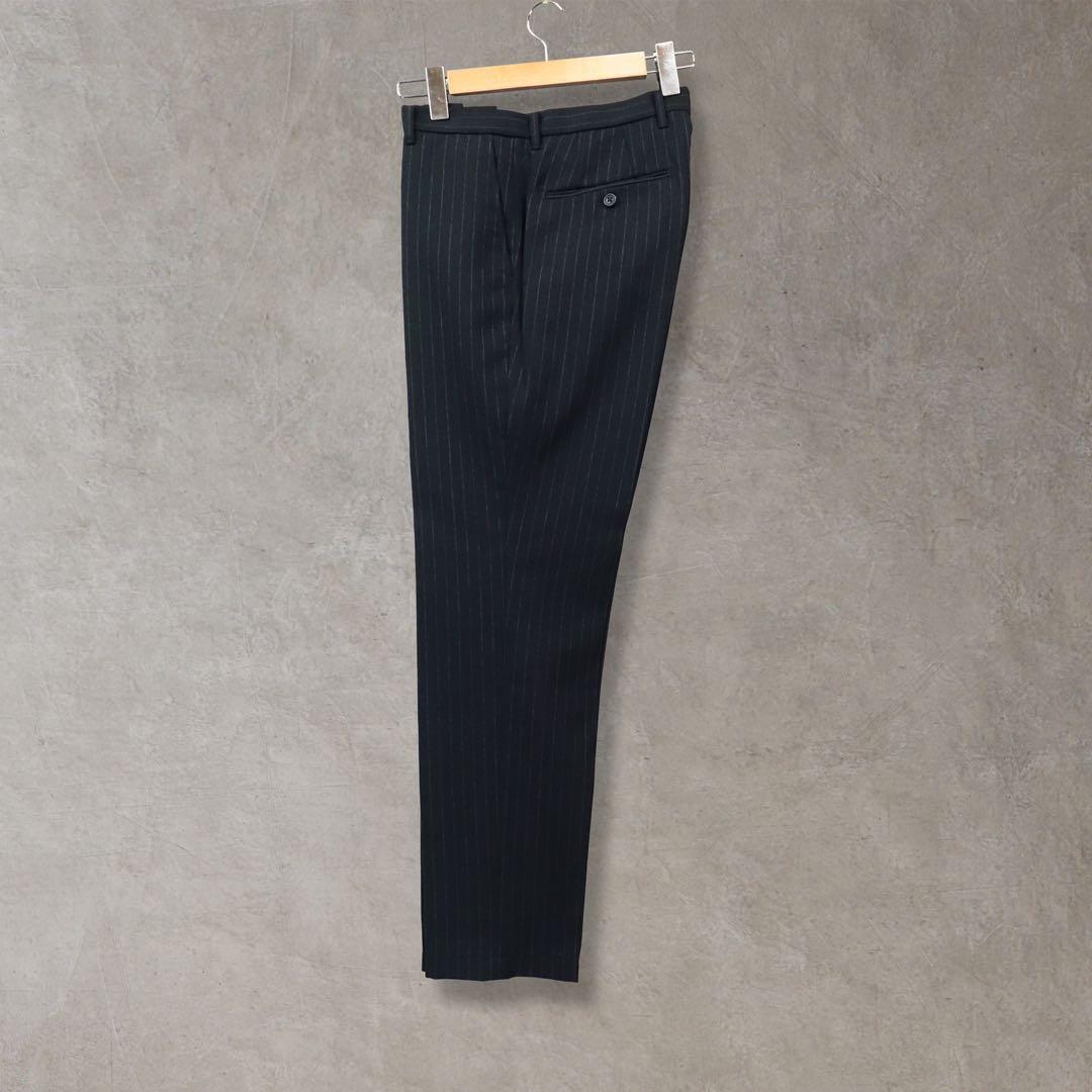 【美品】ユニクロ ジルサンダー +J セットアップ スーツ ブラック ストライプ
