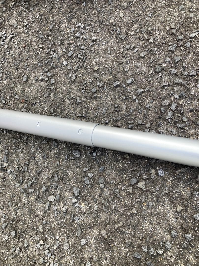 6号アルミポール新品未開封　 アルミ矢車新品 2点セット 注)鯉のぼりロープは別