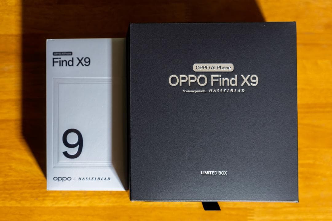 OPPO Find X9 スペースブラック（国内版）本体＋限定ボックス