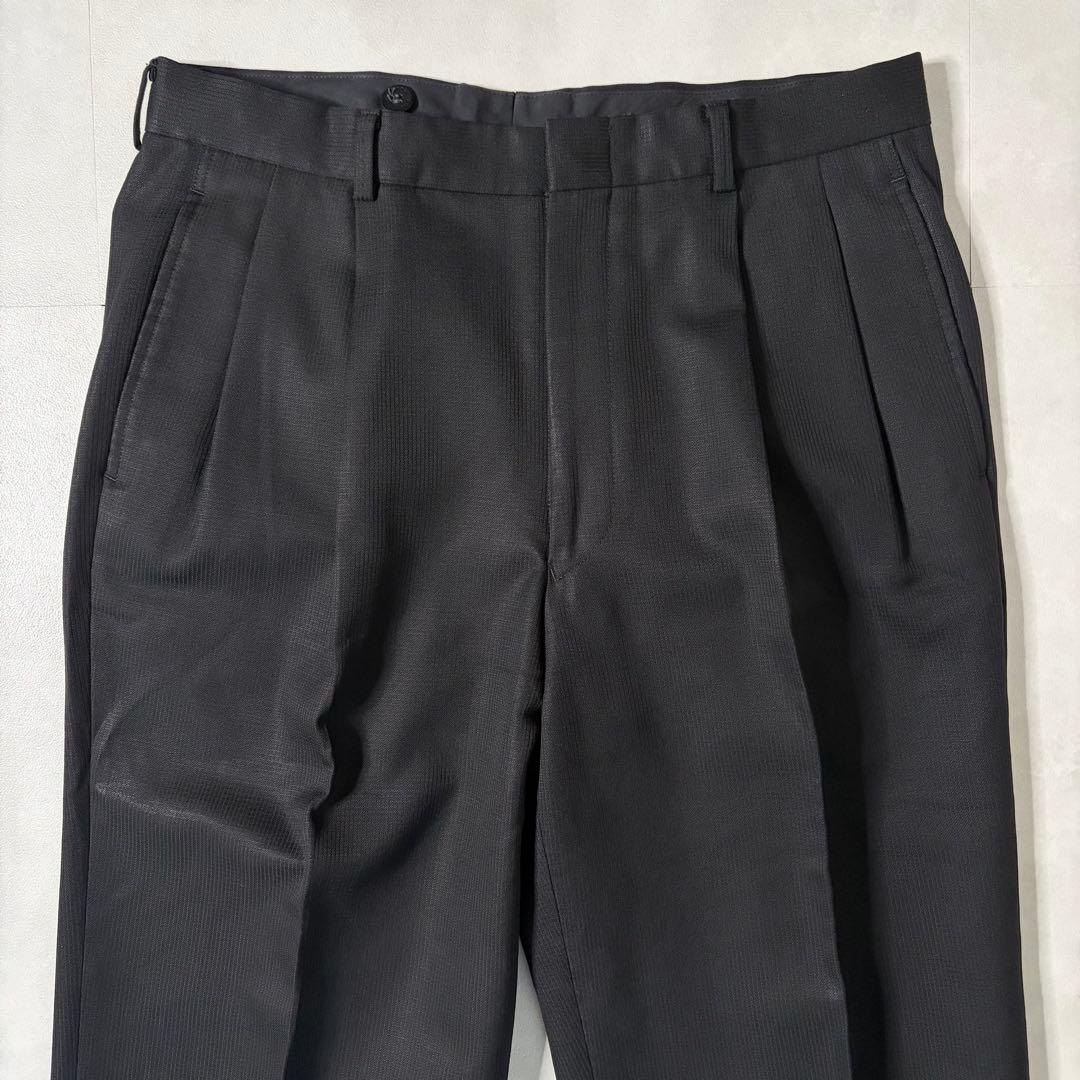 【希少・美品】ブルックスブラザーズ スーツ 国産 Woolmark ブラック L