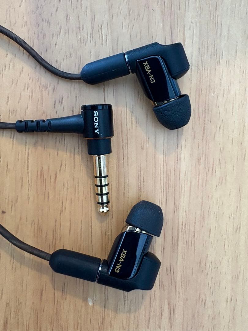 SONY XBA-N3BP 有線イヤホン