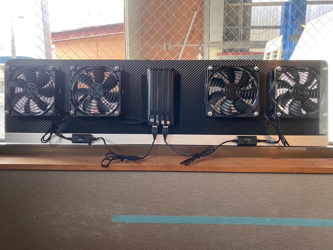 車両用換気ファンシステム 4ファン　エブリイ　キャンピングカー　換気扇