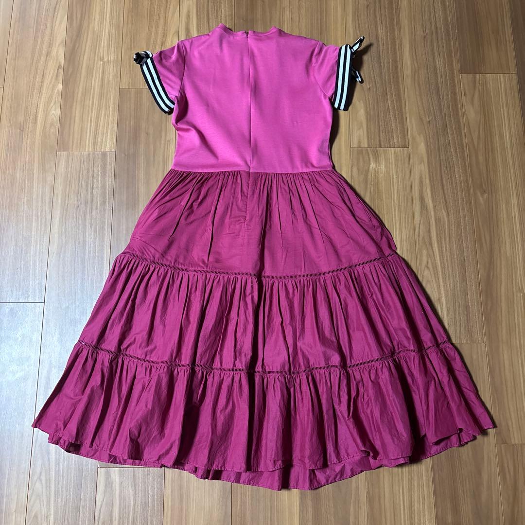 BORDERS at BALCONY ティアードワンピース