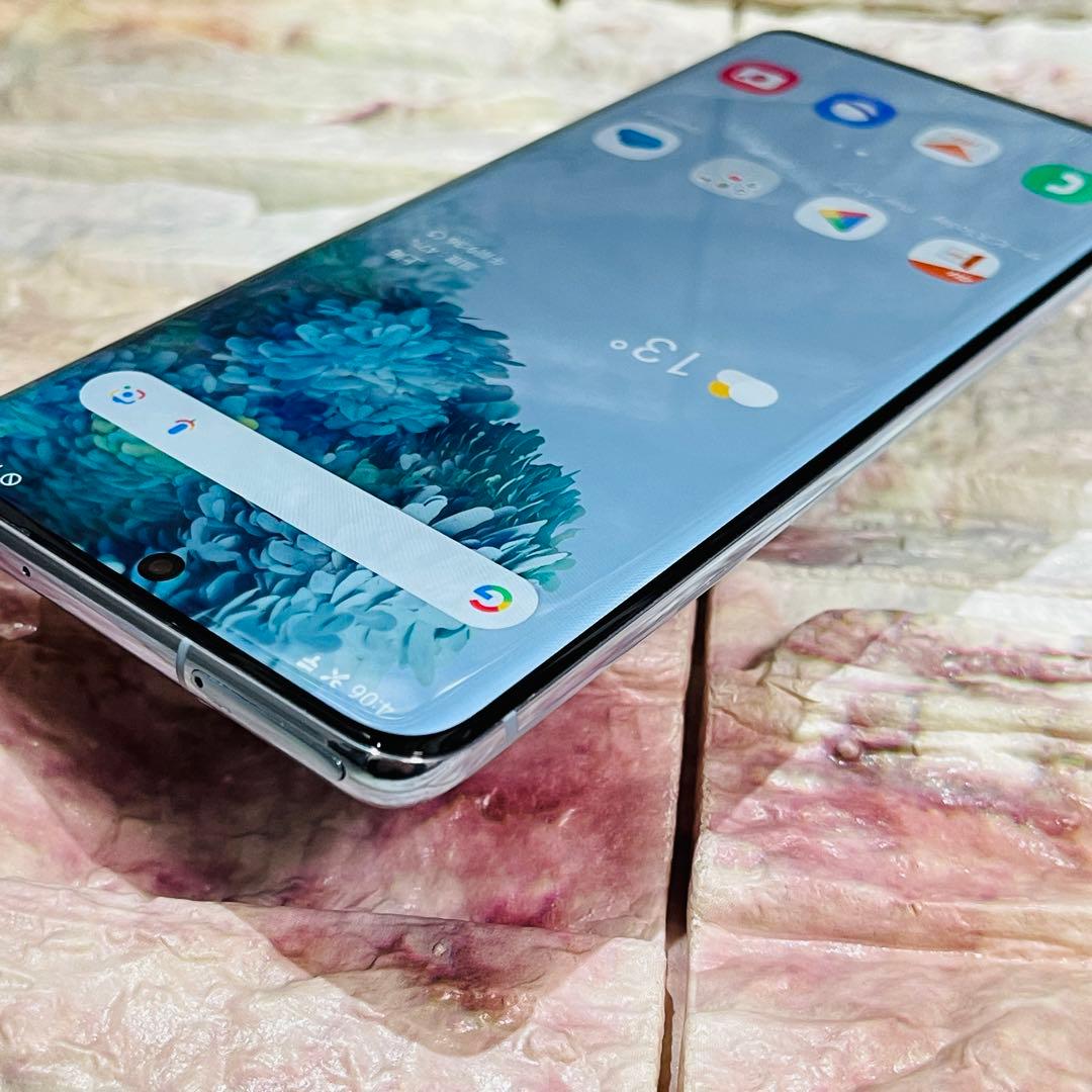 SIMフリー Galaxy S20+ 128GB クラウドブルー 886