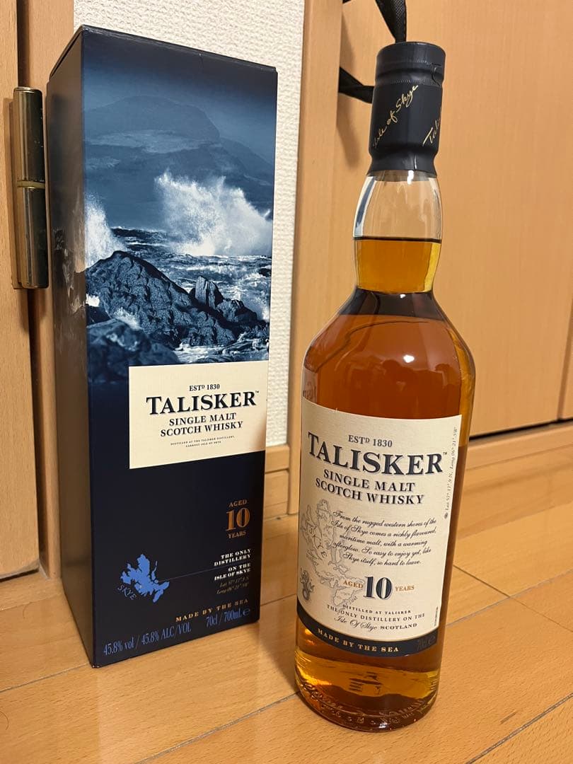 TALISKER タリスカー10年 旧ラベル　1本 700ml 箱入り