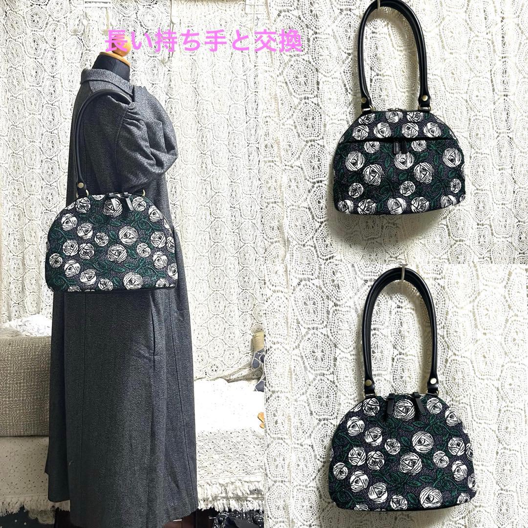 にゃんこ大好き ミナペルホネンハンドメイドブガッティ＆ファーバッグセット