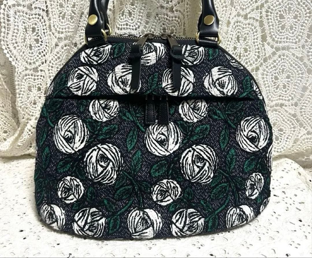 にゃんこ大好き ミナペルホネンハンドメイドブガッティ＆ファーバッグセット