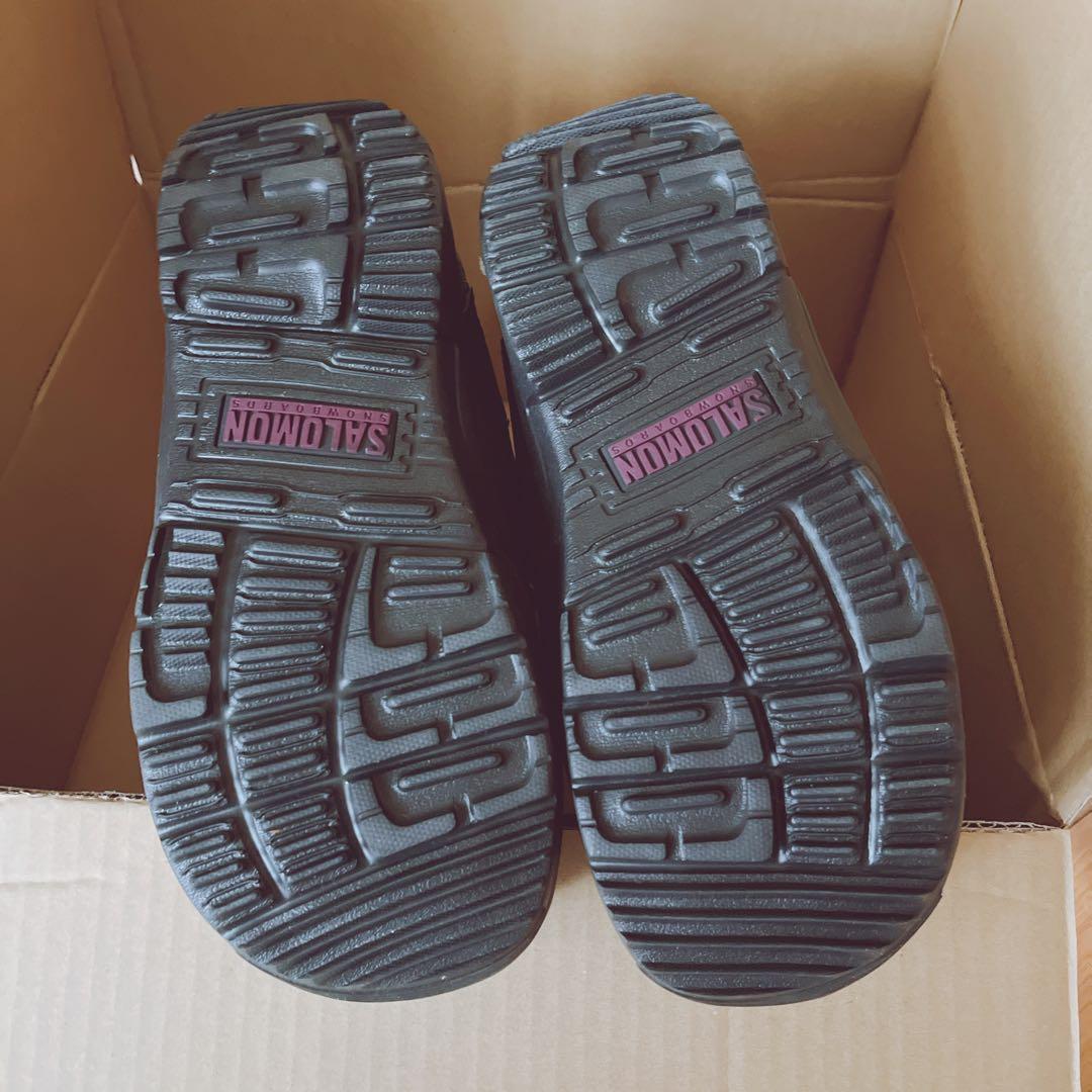 サロモン スノーボード ブーツ ダイヤル式 ブラック ピンク 23.5cm