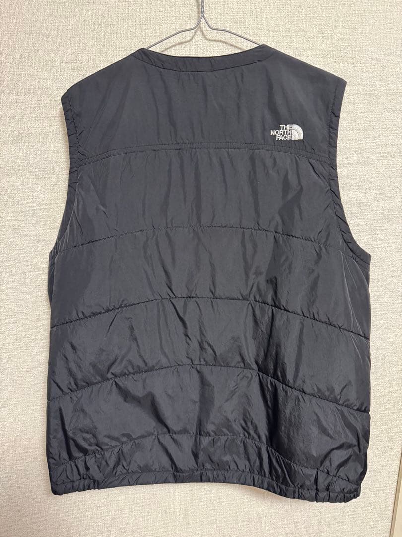THE NORTH FACE ノースフェイス ブラック中綿ベスト　XL