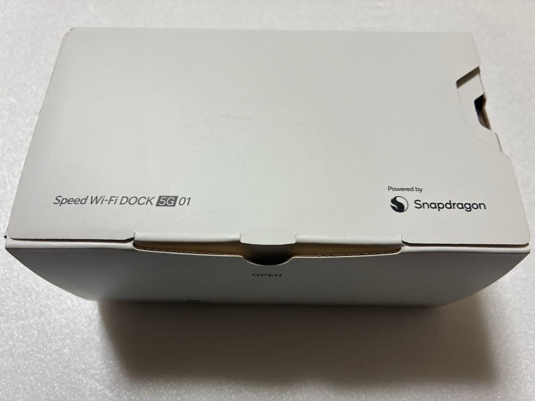 ☆良品・美品☆ UQ WiMAX Speed Wi-Fi DOCK 5G 01