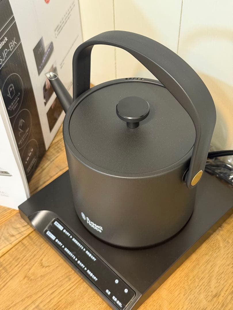 新品 ラッセルホブス Tケトル ブラック 7106JP-BK