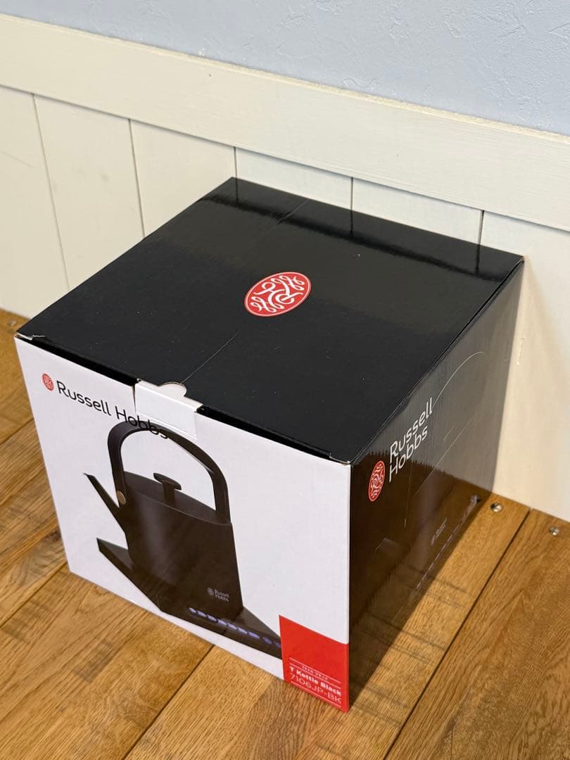 新品 ラッセルホブス Tケトル ブラック 7106JP-BK