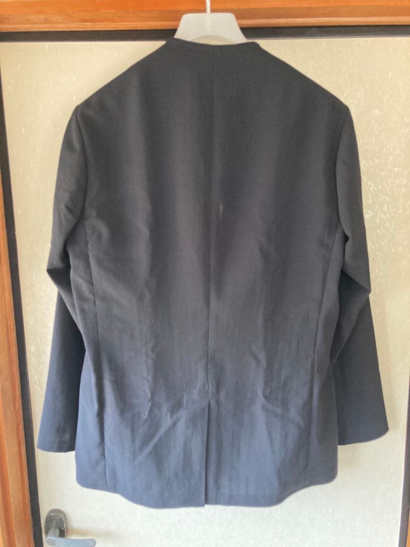 RAINMEKER 21SS ソリビア ノーカラージャケット ブラック M