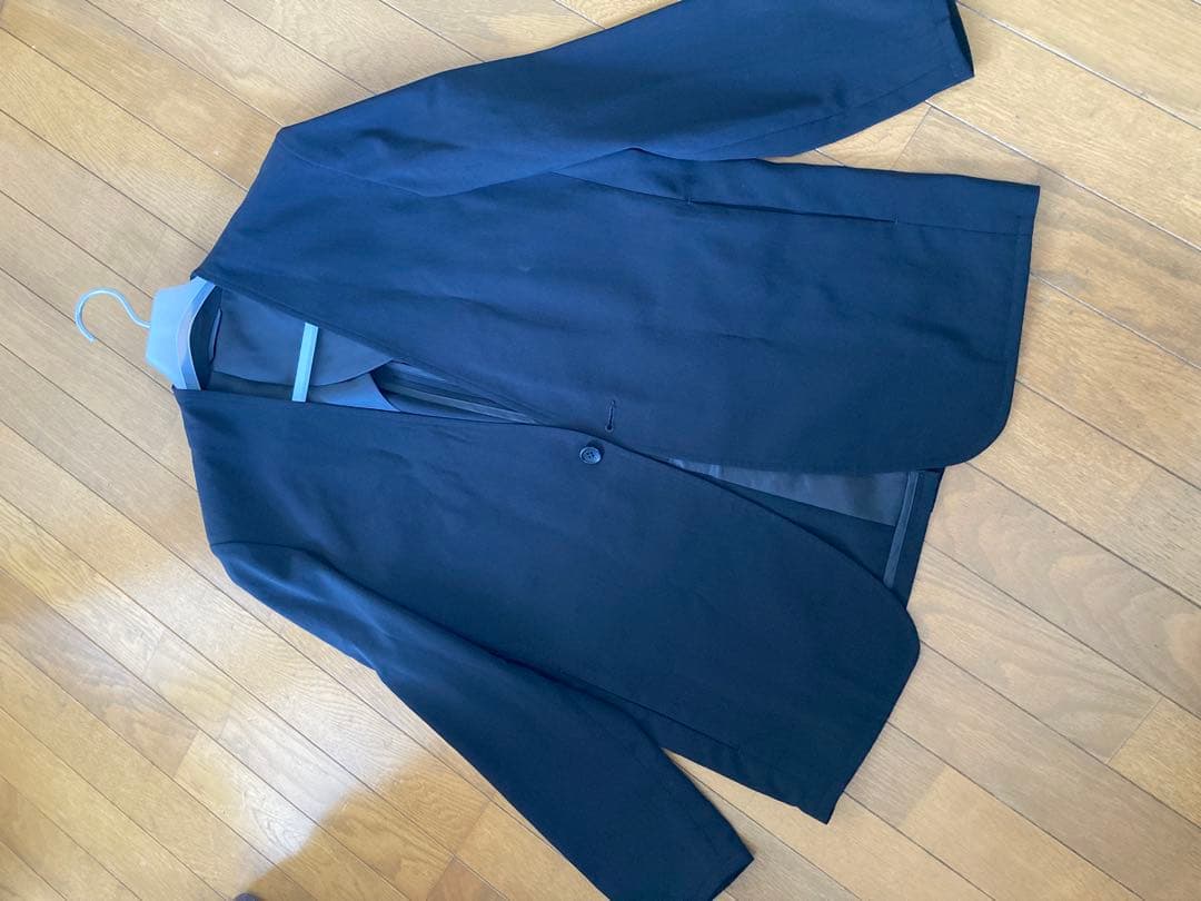 RAINMEKER 21SS ソリビア ノーカラージャケット ブラック M