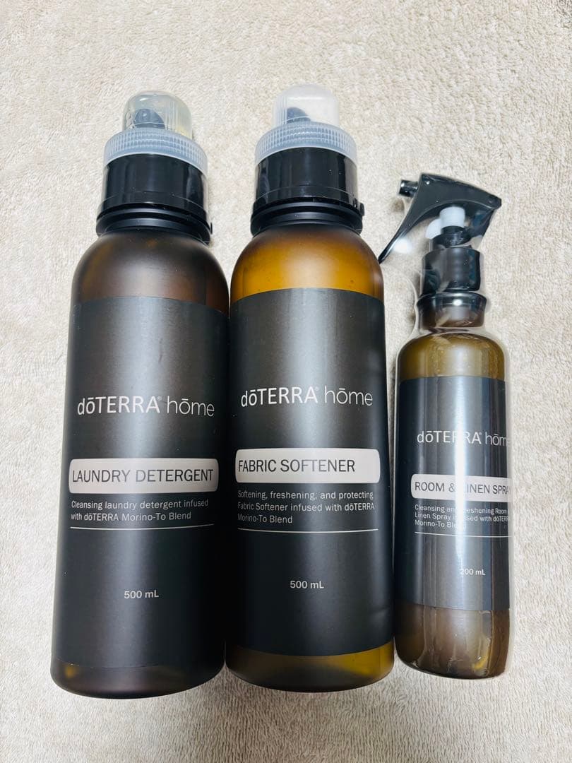 doTERRA ドテラ　森の音　洗濯用洗剤　柔軟剤　ルーム&リネンスプレー